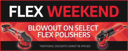 FLEX Weekend - Blowout on Select FLEX Polishers