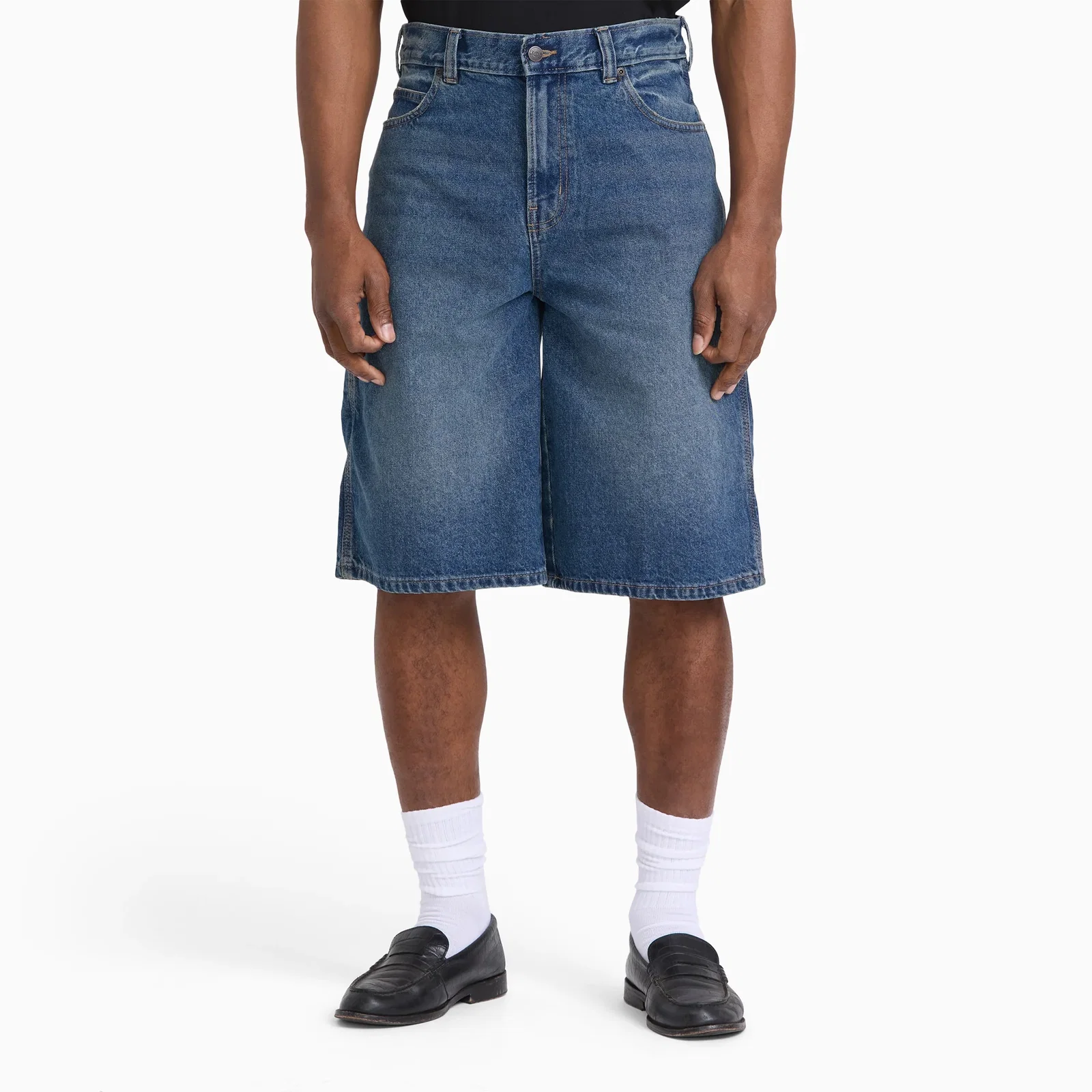 Image of 958 Loose Jean Shorts