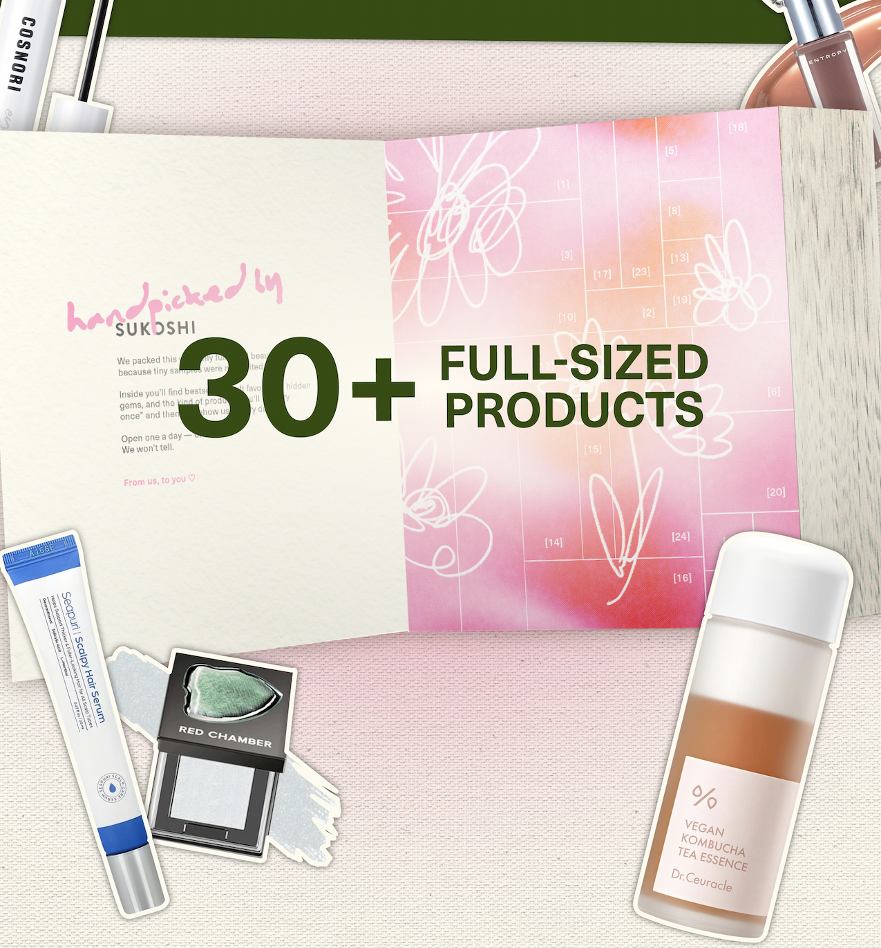 30+ Full-sized products