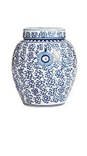Blue & White Chinoiserie Vase Collection