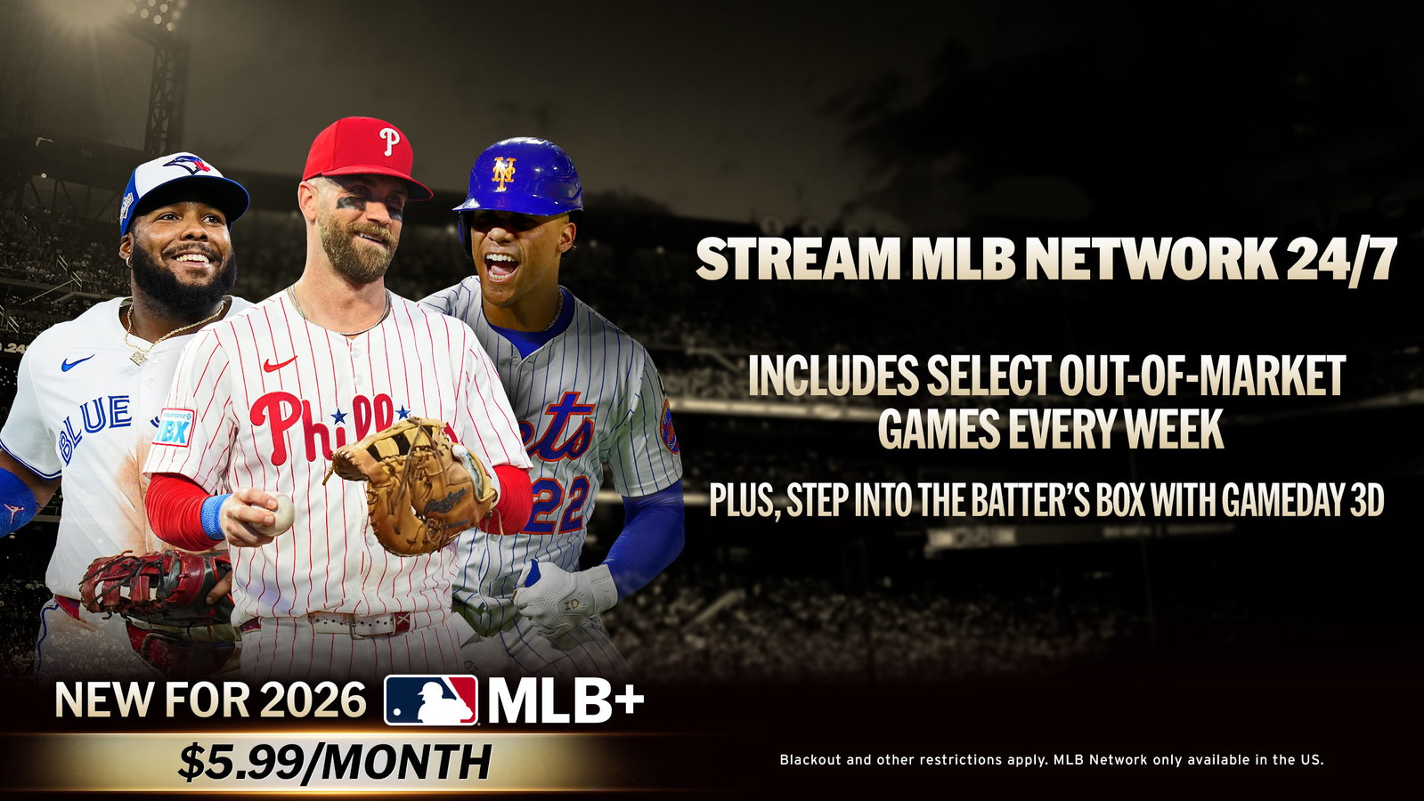 Stream MLB Network with MLB+