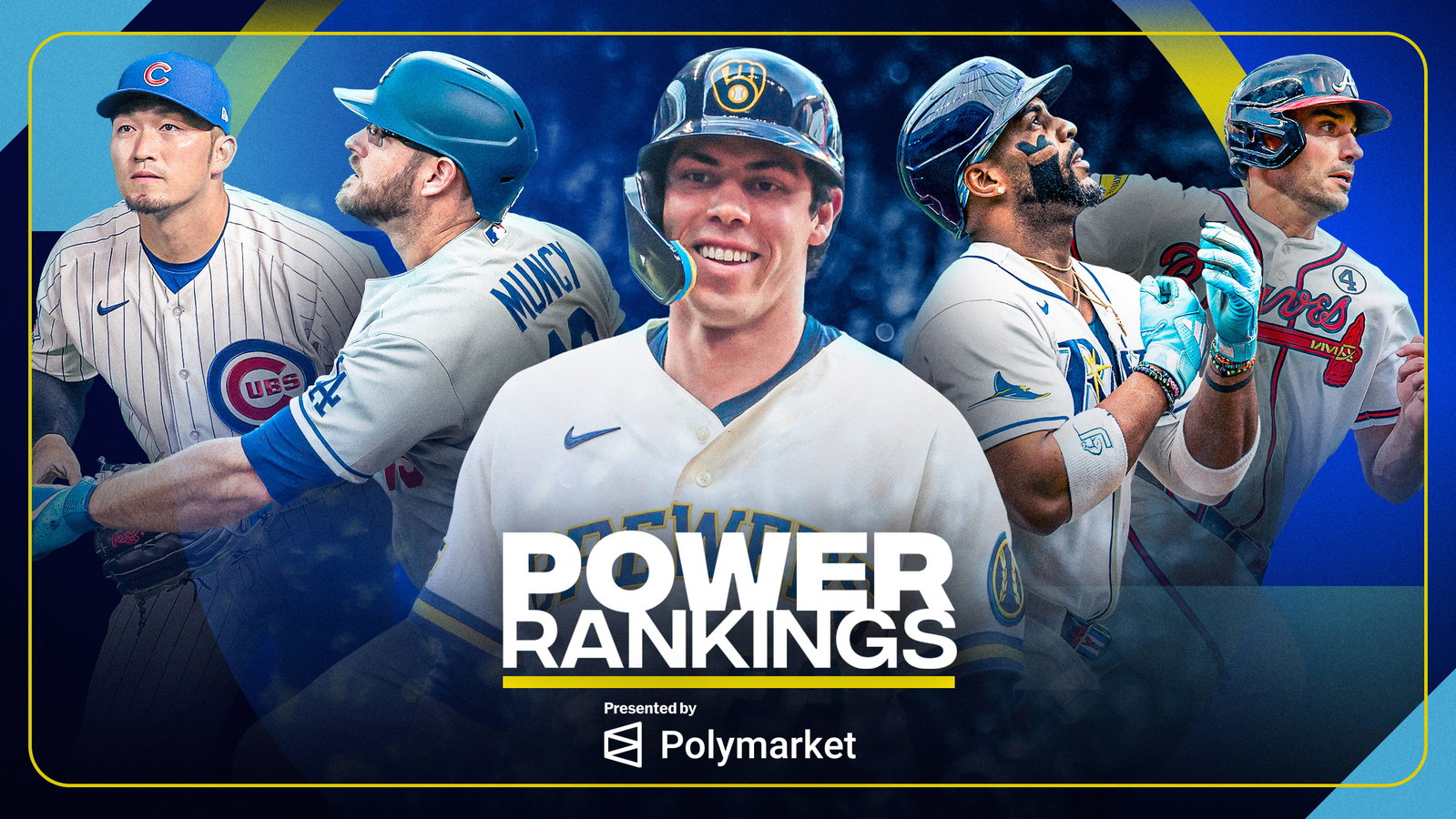 Seiya Suzuki, Max Muncy, Christian Yelich, Yandy Díaz and Matt Olson