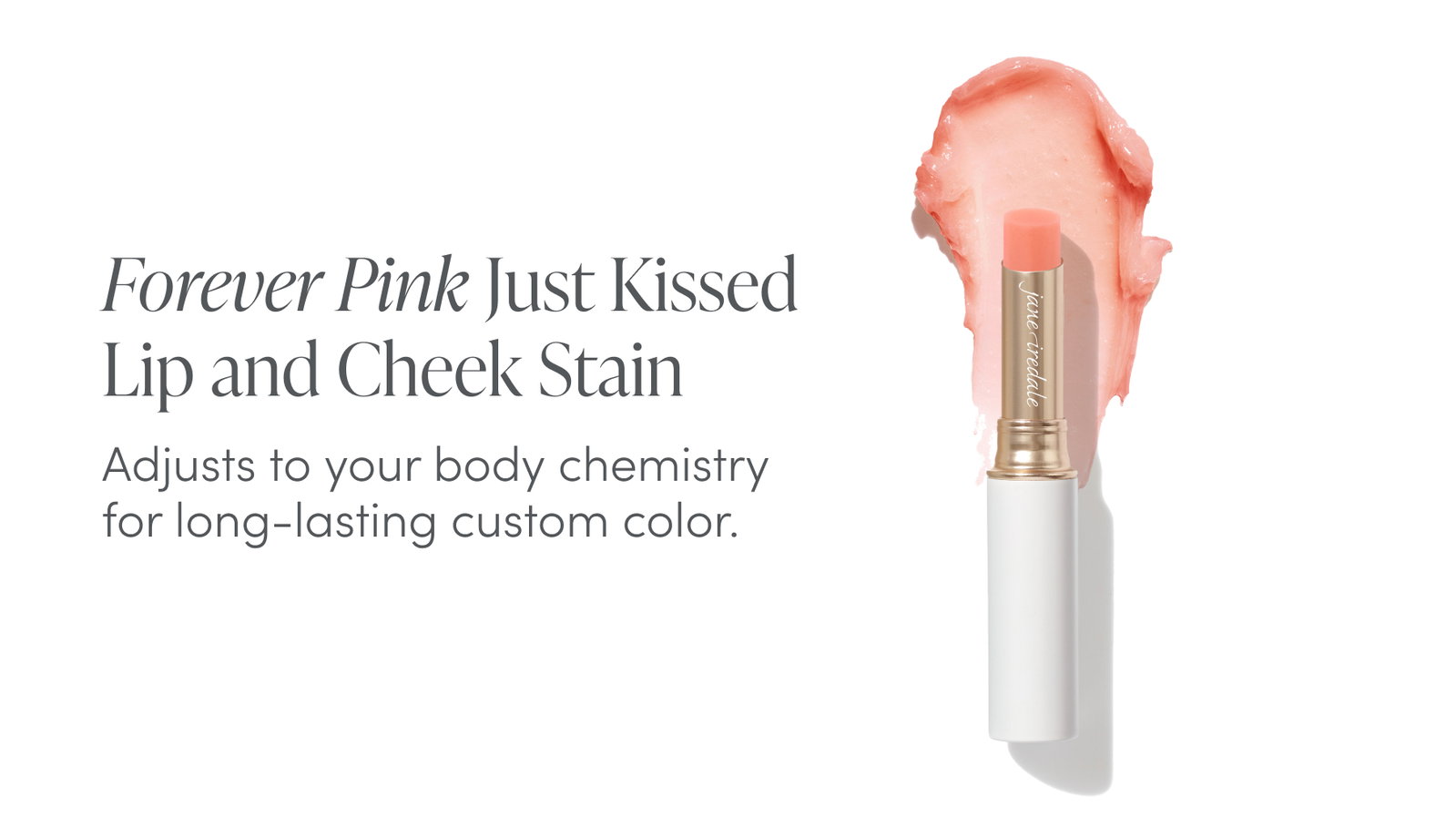 Forever Pink Just Kissed Lip and Cheek Stain 