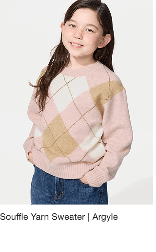 product3kids0souffleyarn0argyle0sweater