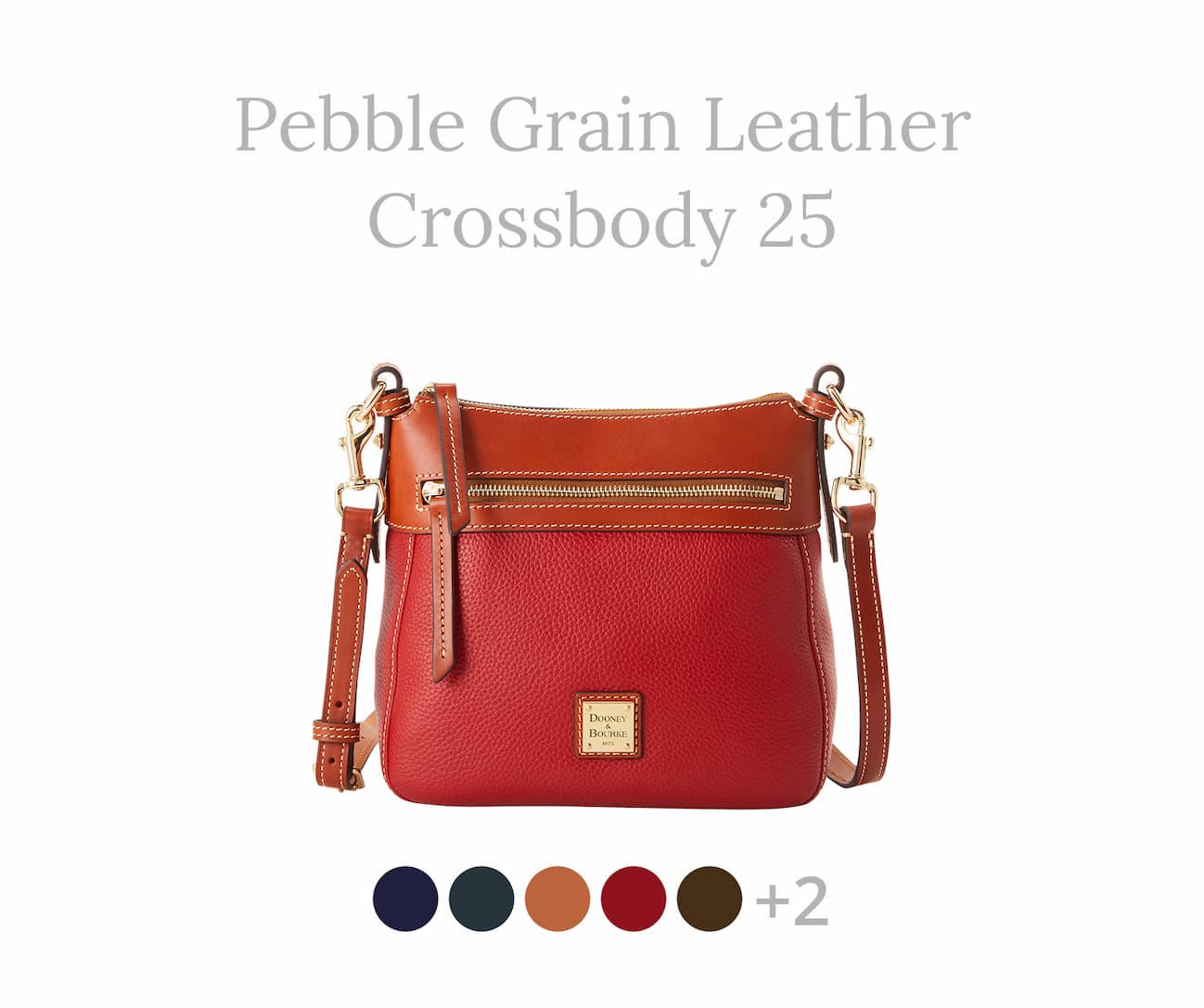 Pebble Grain Crossbody 25