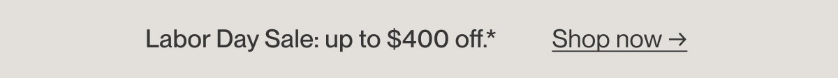 Labor Day Sale