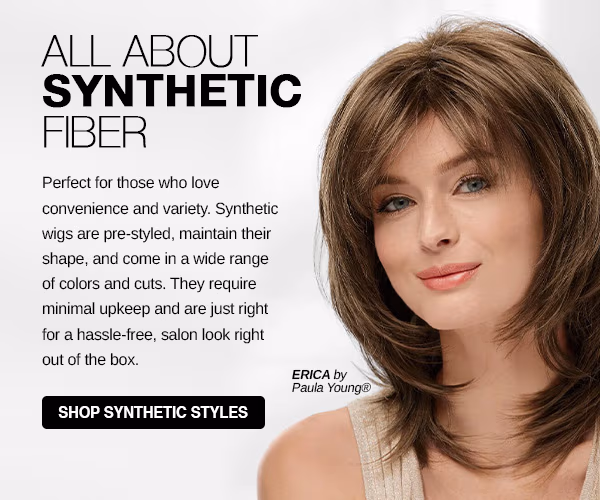 SHOP SYNTHETIC FIBER WIGS