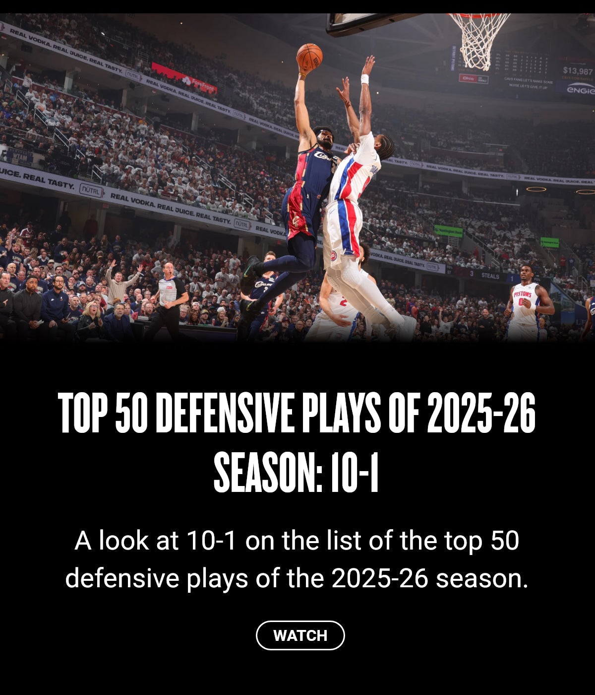Top 50 Defensive Plays of 2025-26 Season: 10-1
