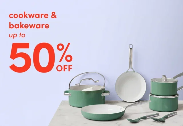 cookware & bakeware clearance