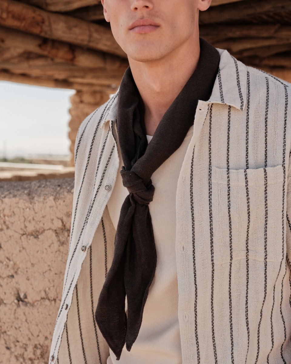 Striped short-sleeved shirt | Kit