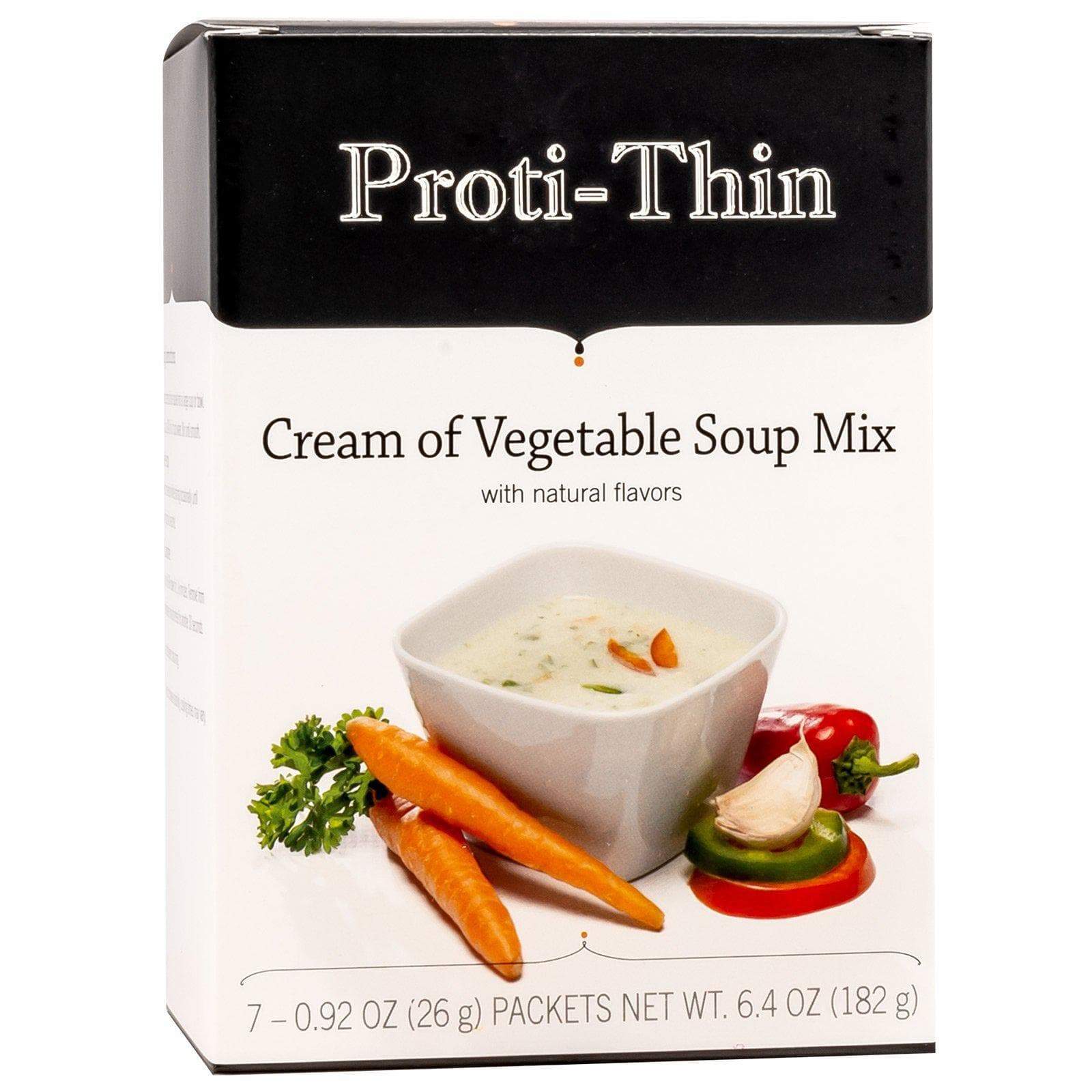 Image of Proti-thin Protein Soup - Cream of Vegetable - 7/box