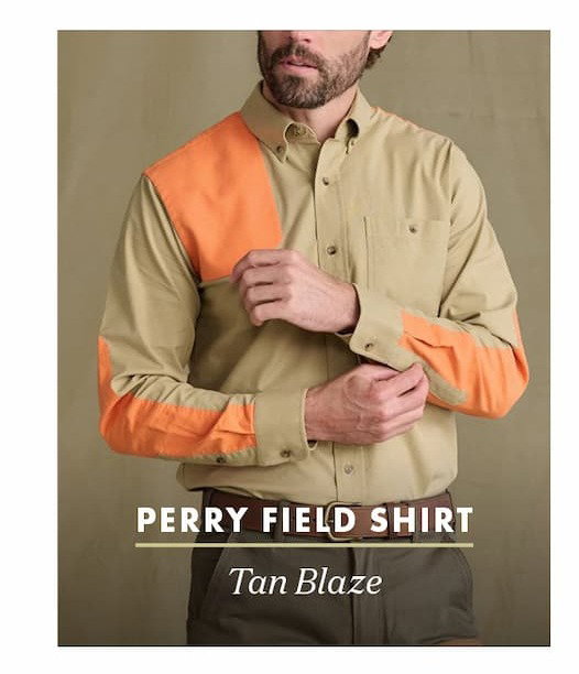 Perry Field Shirt - Tan Blaze