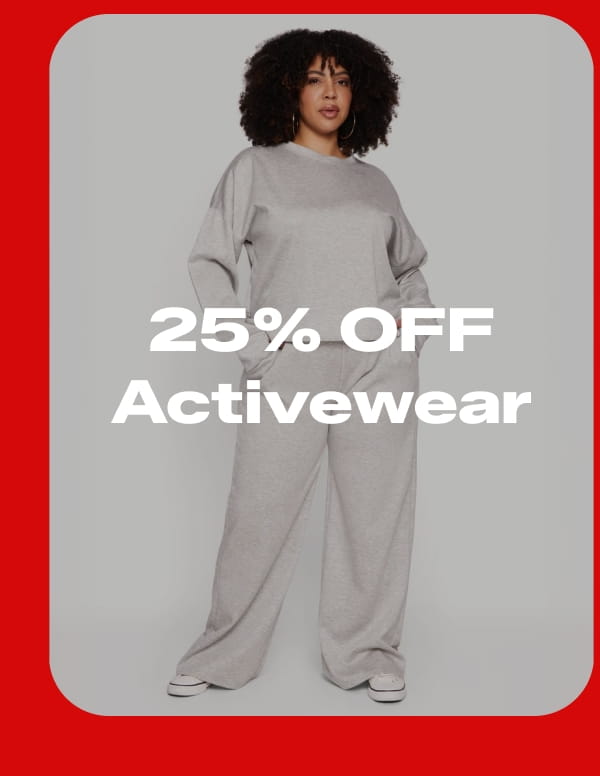 Shop 25% OFF Activewear