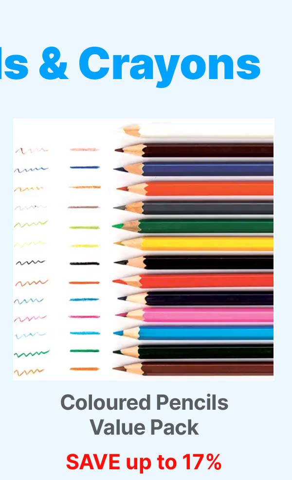 Coloured Pencils Value Pack