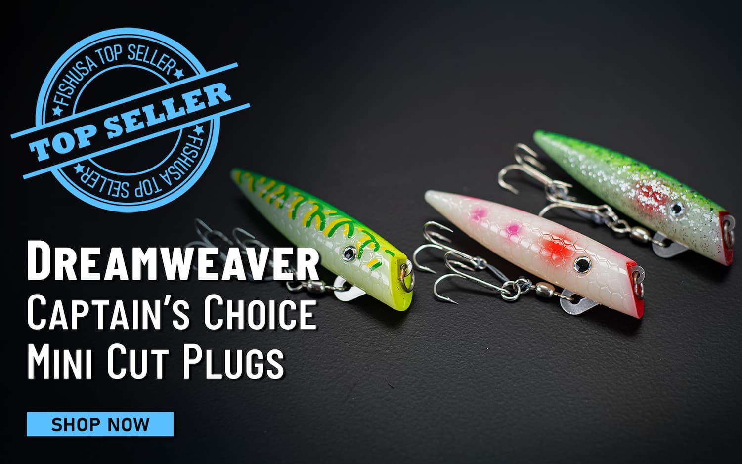 Top Seller Dreamweaver Captain's Choice Mini Cut Plugs Shop Now