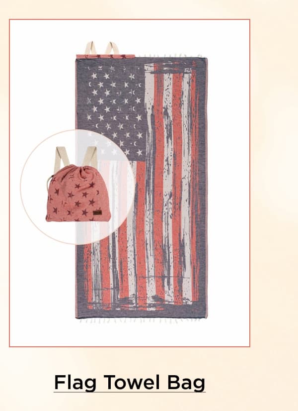 Flag Towel Bag