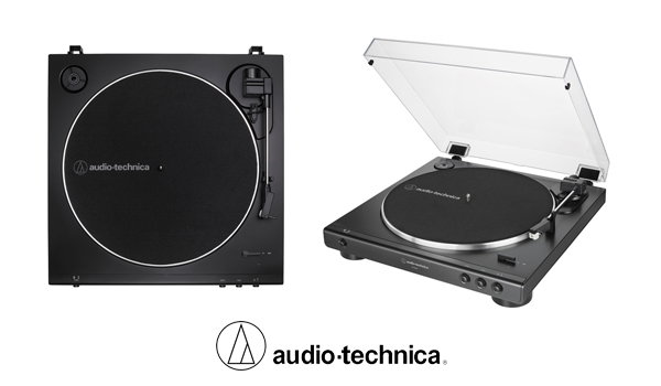 Fully Automatic Belt-Drive Stereo Turntable 33-1/3 & 45 RPM - Black