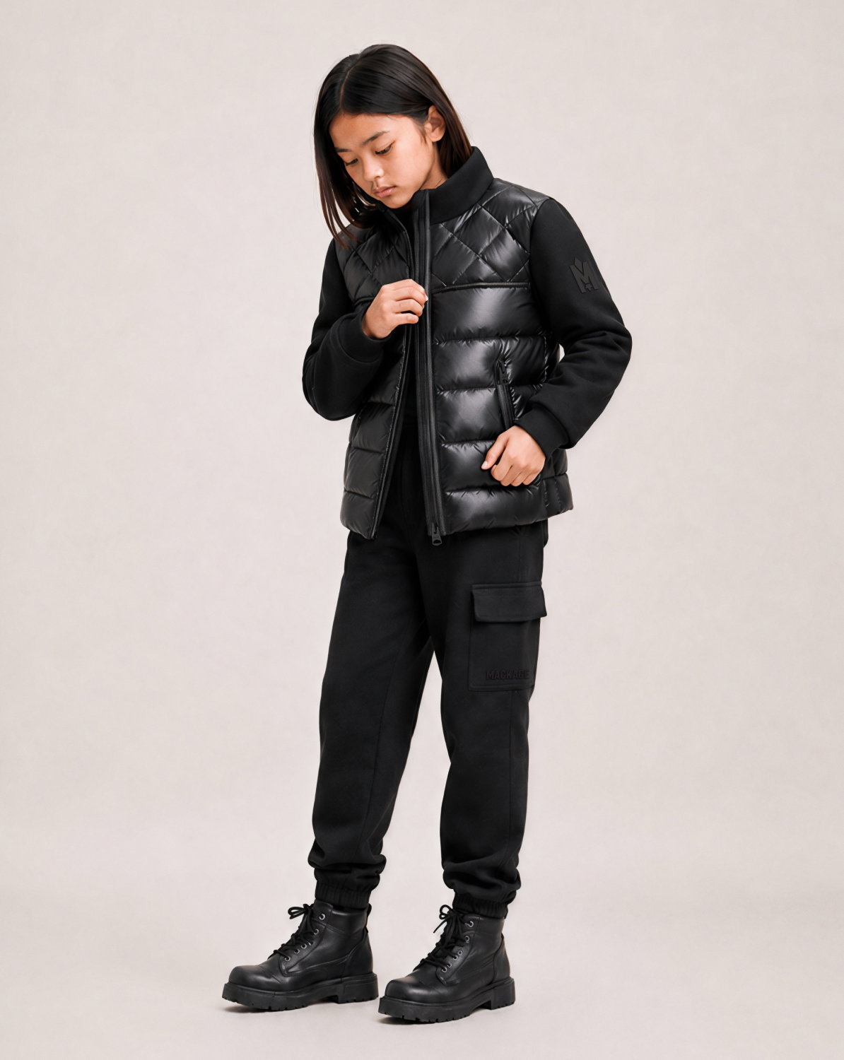 AUDEL Hybrid Down Quilted Jacket for Kids (8-14 years)