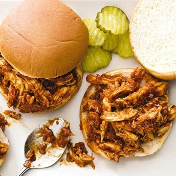 Slow-Cooker Sweet and Tangy Pulled Chicken