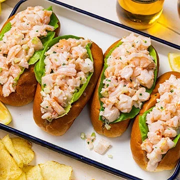 New England–Style Shrimp Rolls