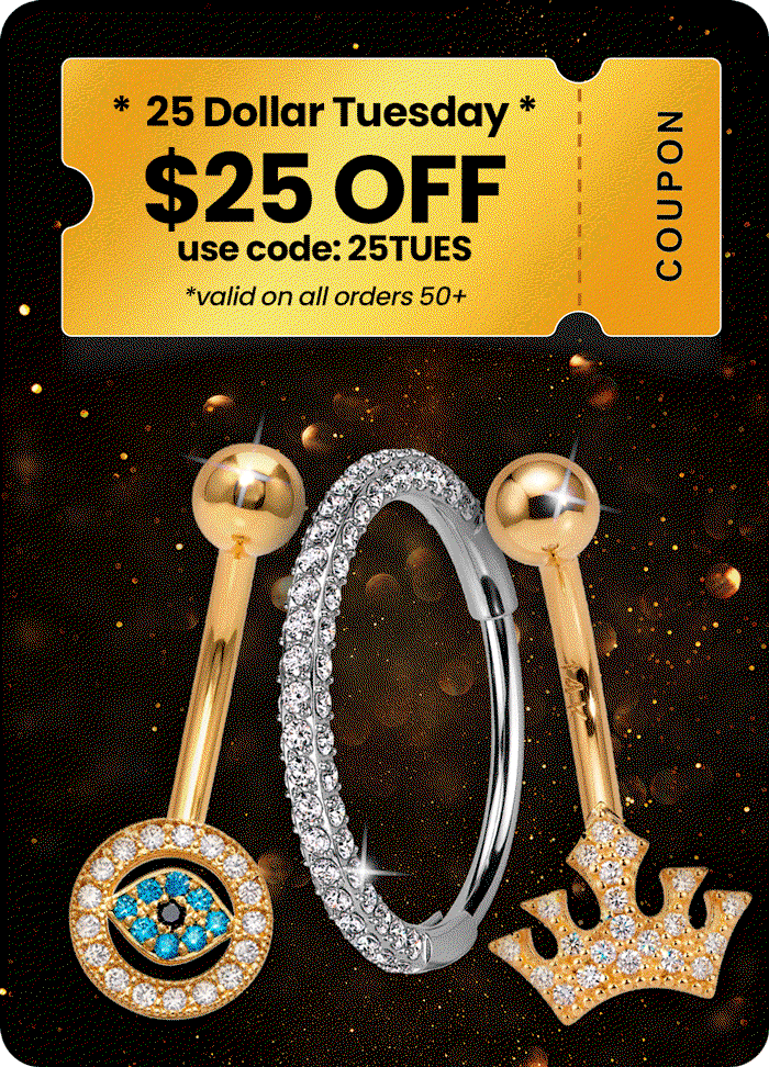 $25 Off $50+ with code 25TUES