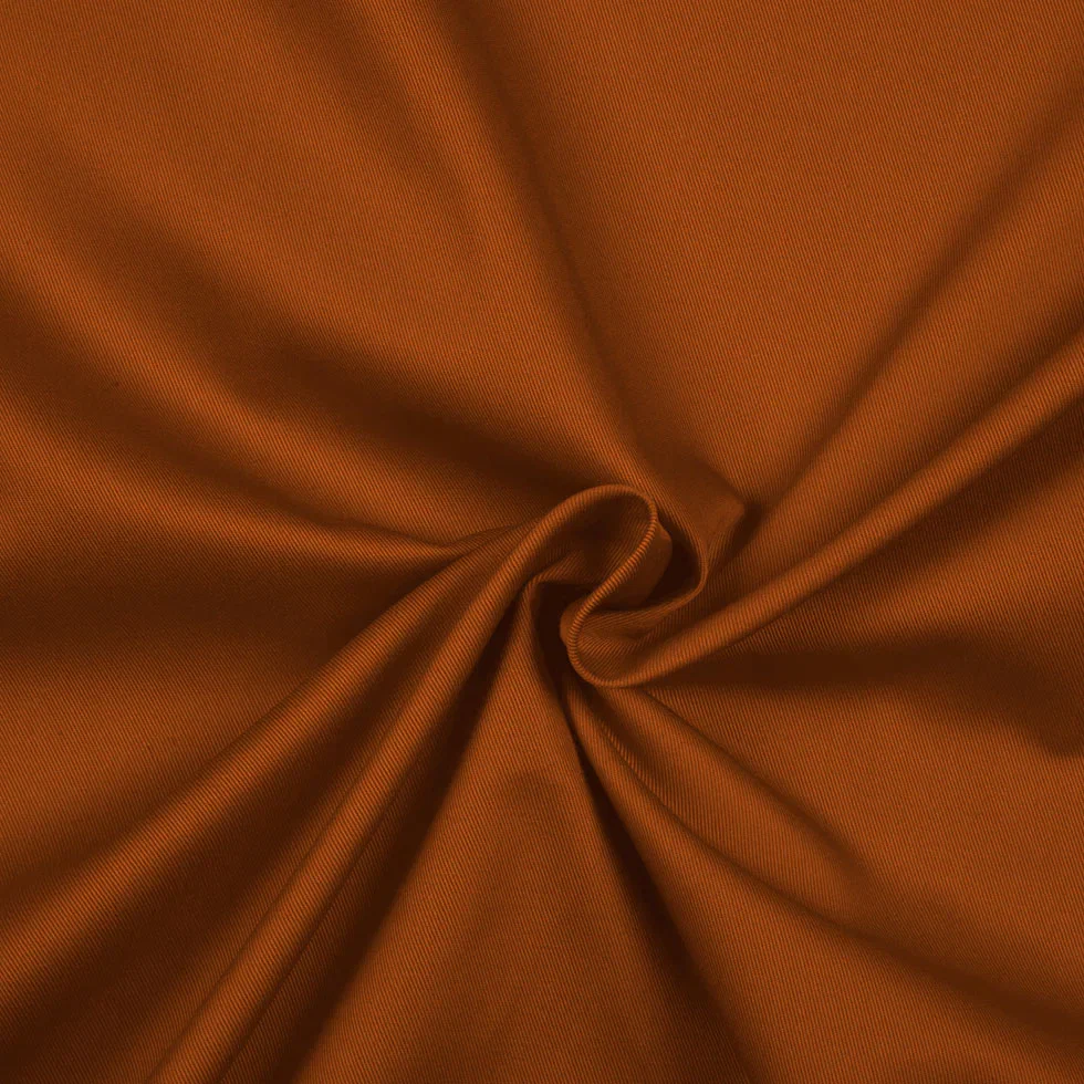 Image of Organic Cotton Twill - Sweet Potato - Stratton Collection