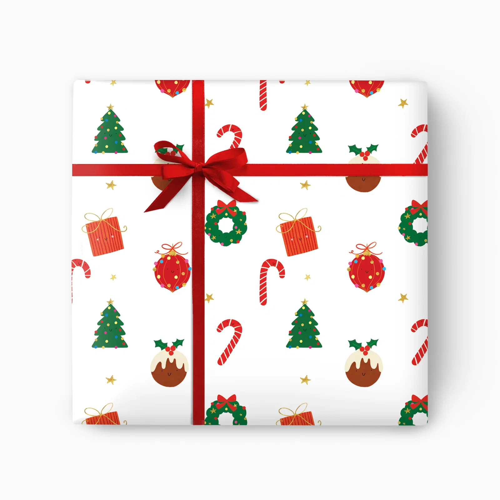 Image of CWP013 - Icons Christmas Wrapping Paper