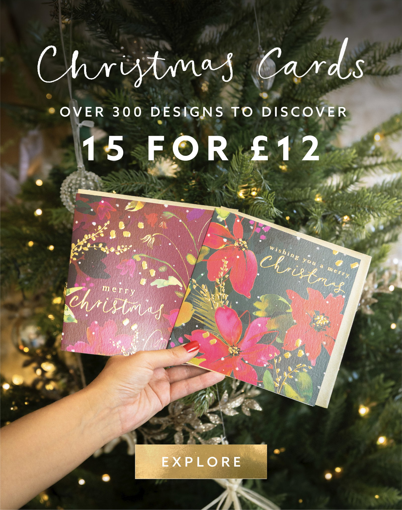 Shop over 300 Whistlefish Christmas card designs. Choose any 15 cards for £12.