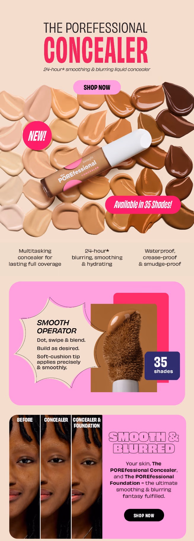 Shop our NEW Porefessional Concealer