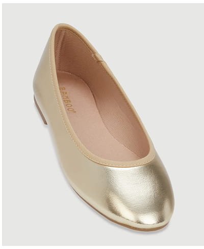 Shop Almond Toe Ballerina Flats