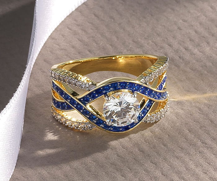 Birthstone Statement Ring