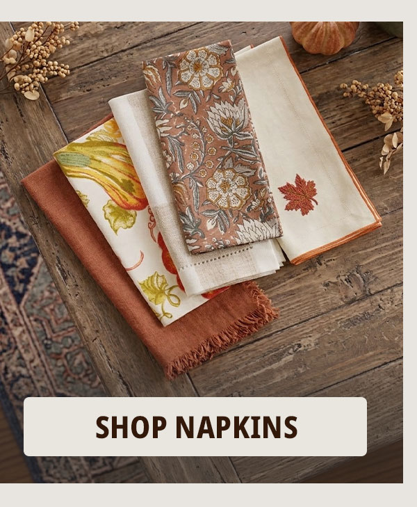shop napkins