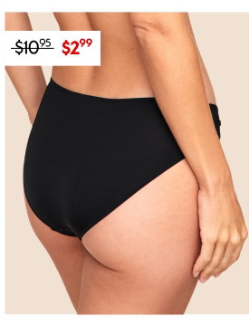 Andrelisa Bikini Black - 2.99 dollars