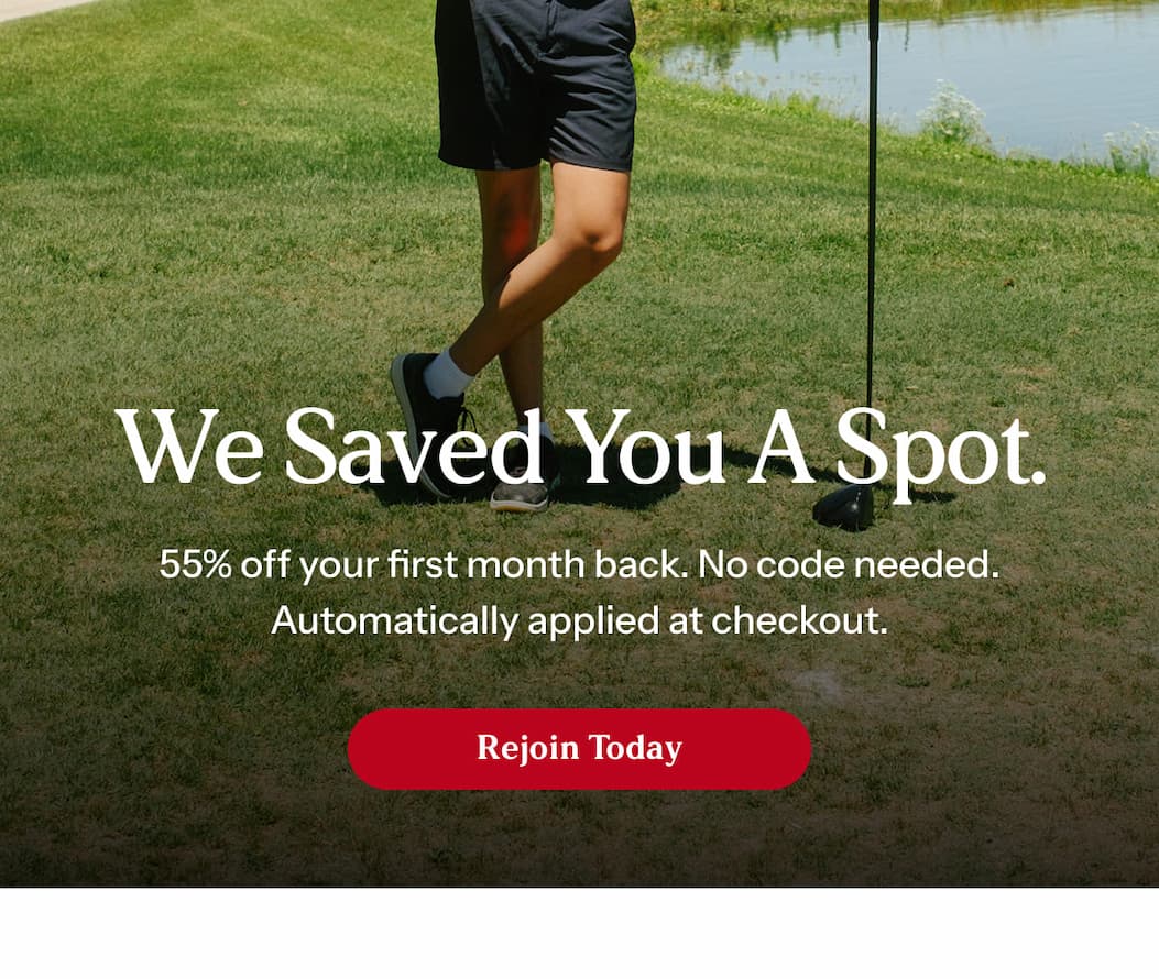 We saved you a spot.