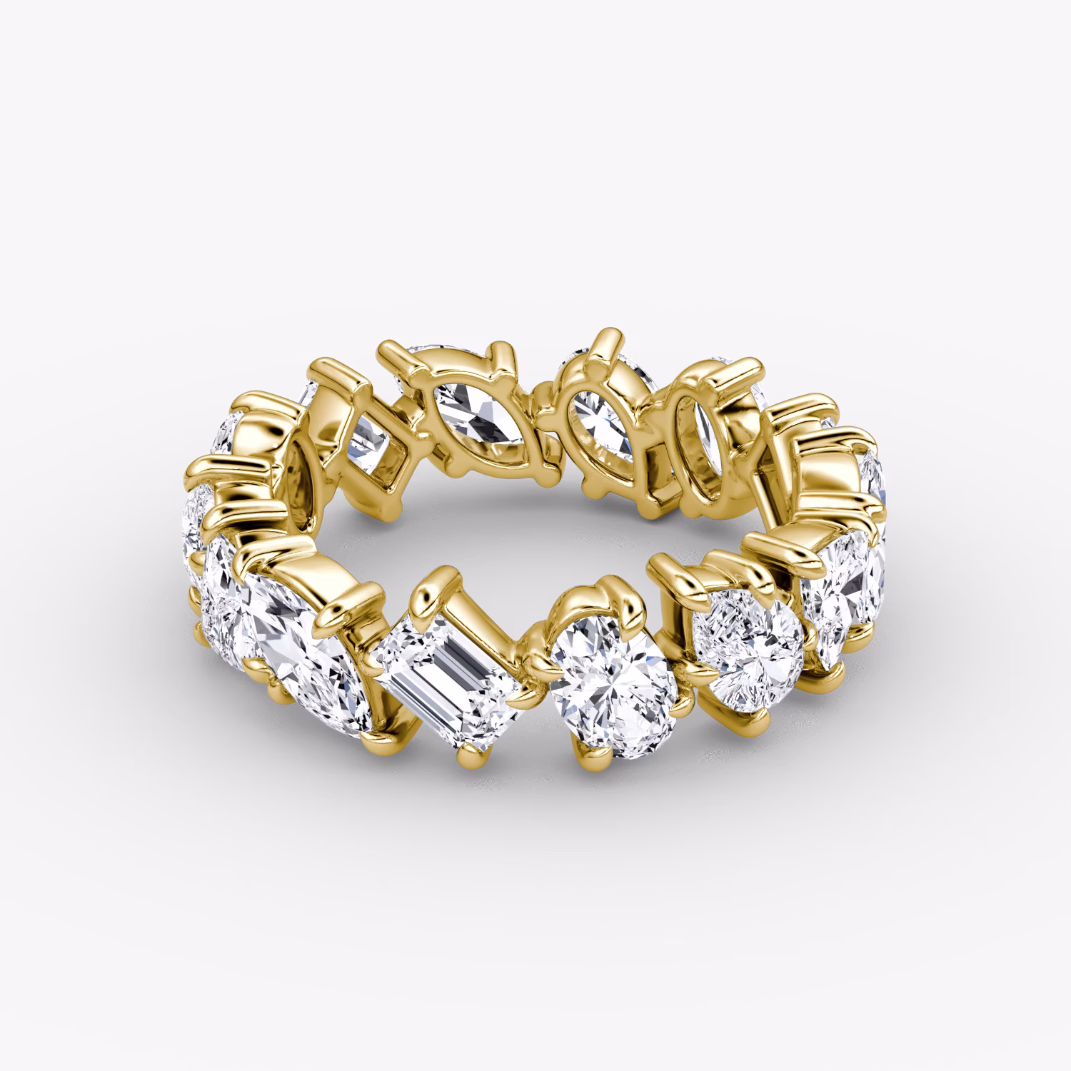 Shooting star ring