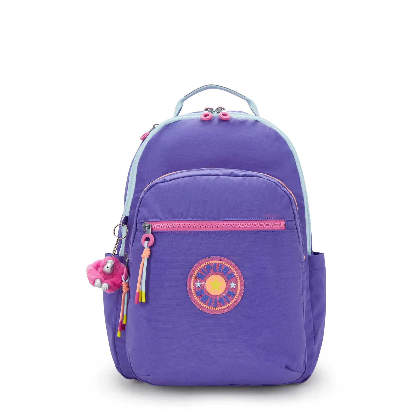 Seoul Large 15" Laptop Backpack-Iris Purple Fun C