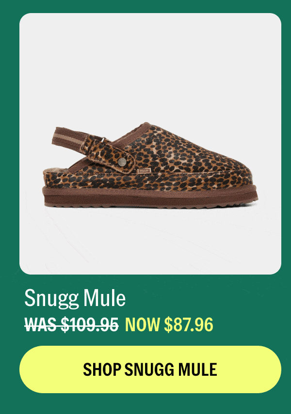shop snugg mule