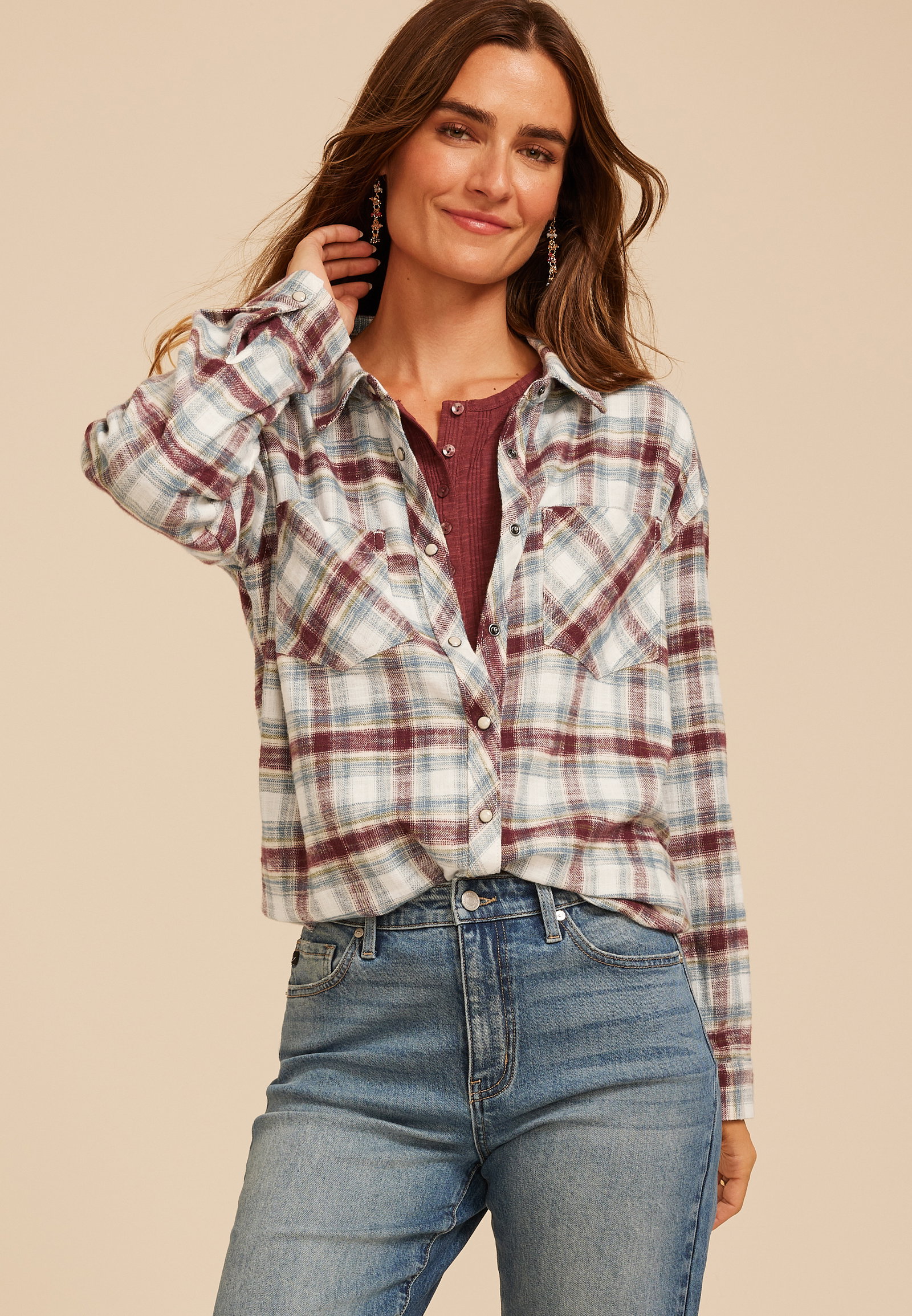 Image of maurices product left in shopping bag