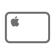 Apple Card icon with Apple logo