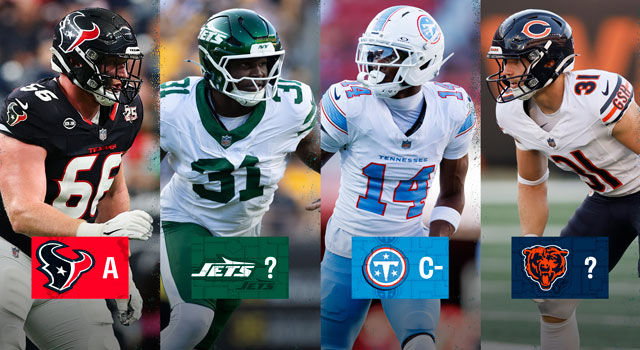 Preseason Week 2 rookie grades: David Bailey logs sack; No. 4 pick Carnell Tate still quiet