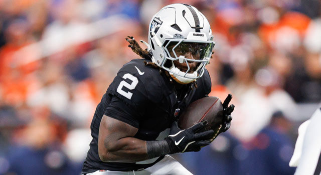 Raiders RB Ashton Jeanty believed to have sprained ankle