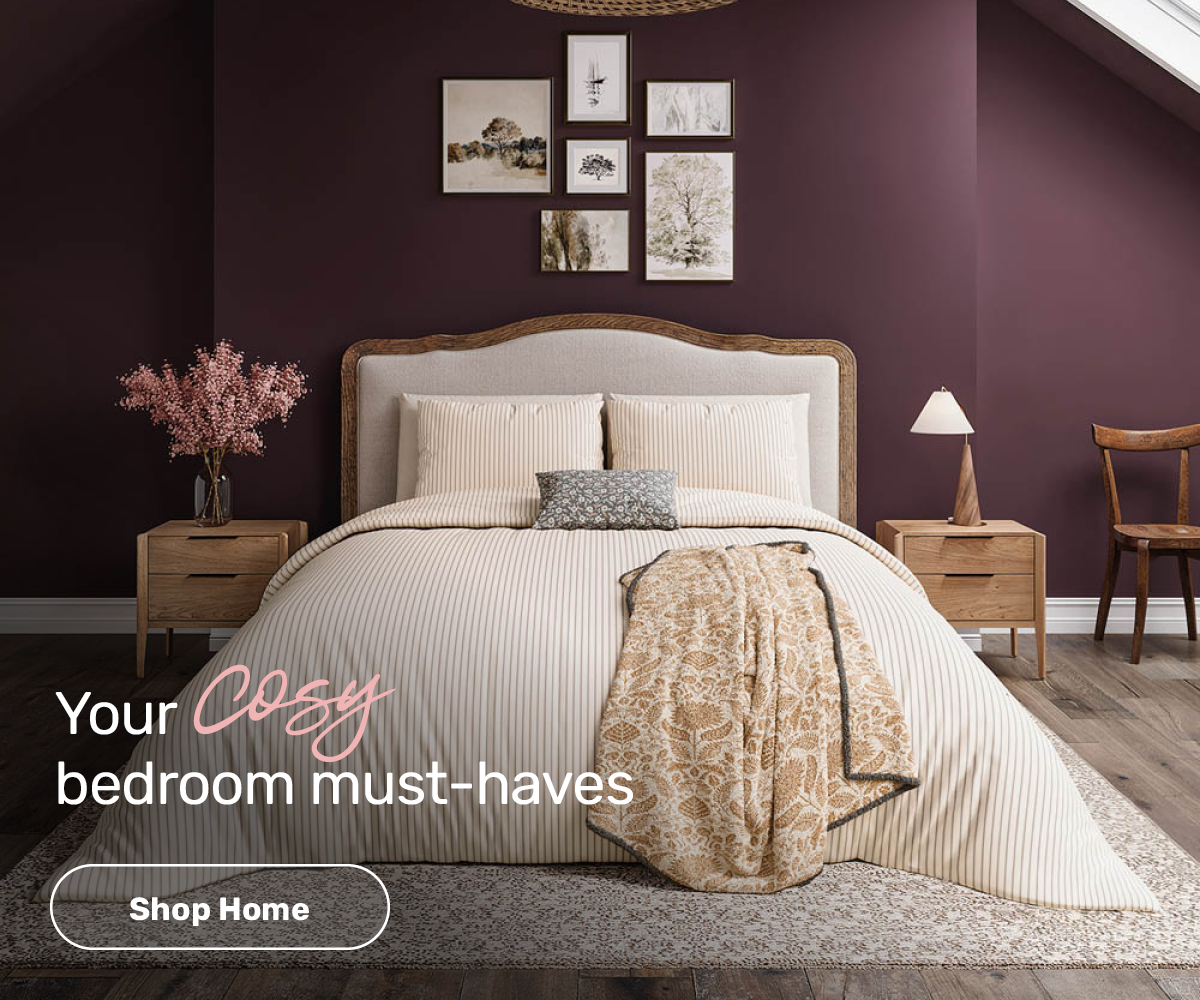Your cosy bedroom must-haves
