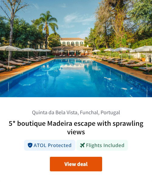 5* boutique Madeira escape with sprawling views