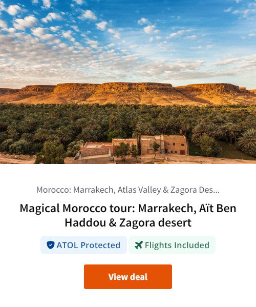 Magical Morocco tour: Marrakech, Aït Ben Haddou &amp; Zagora desert