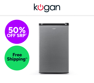 Kogan 124L Bar Fridge (Dark Graphite) Product Image