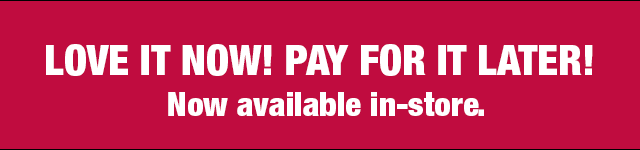 Love it now! Pay for it later!