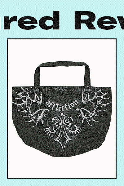 Earn this Affliction tote bag | Download the Zumiez App to earn points and redeem them