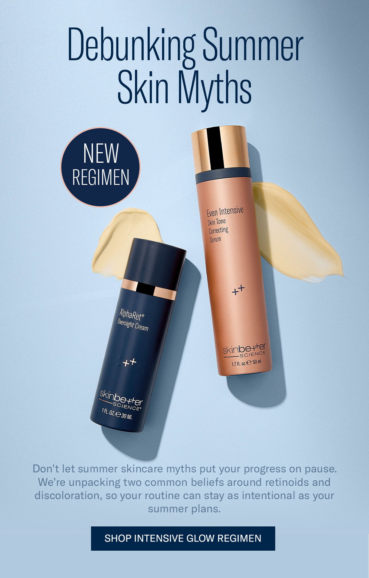 summer skin myths