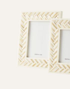 Chevron Bone Frame