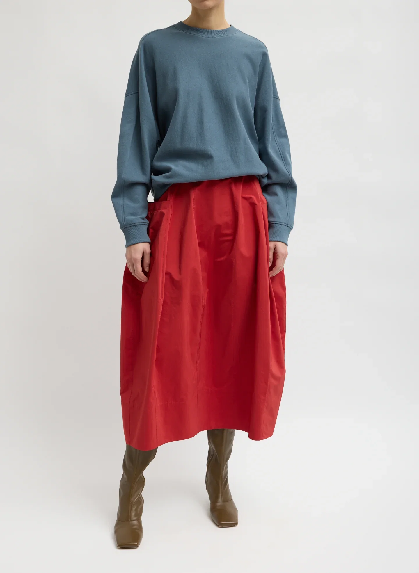 Image of Nylon Lantern Skirt